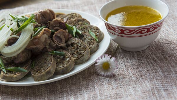 Кыргызское национальное блюдо — быжы - Sputnik Кыргызстан