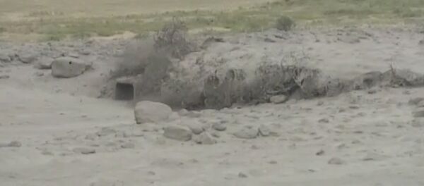 Страшный поток грязи и камней спускается с гор близ Бишкека — видео - Sputnik Кыргызстан