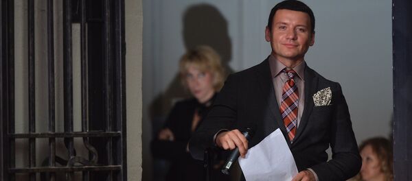 Заслуженный артист России, актер и телеведущий Александр Олешко. Архивное фото - Sputnik Кыргызстан