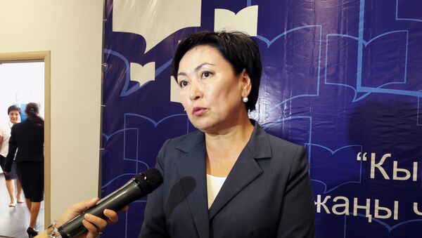 Вице-премьер-министр Кыргызской Республики Гульмира Кудайбердиева - Sputnik Кыргызстан