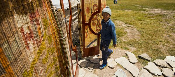 Джайлоо в Нарынской области Джайлоо в Нарынской области - Sputnik Кыргызстан