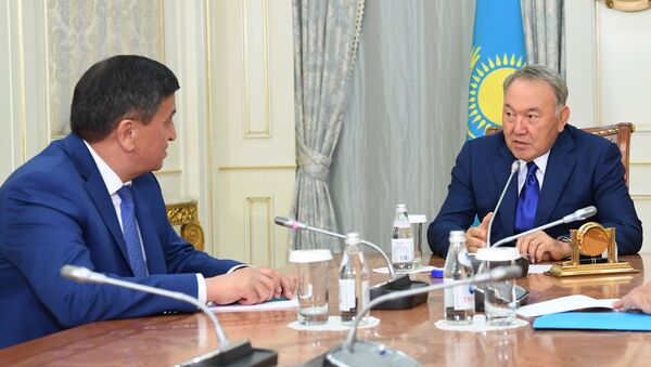 Визит премьер-министра КР Сооронбая Жээнбекова в Казахстан - Sputnik Кыргызстан