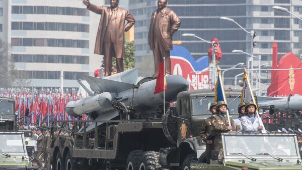 Военный парад в Пхеньяне. Архивное фото - Sputnik Кыргызстан