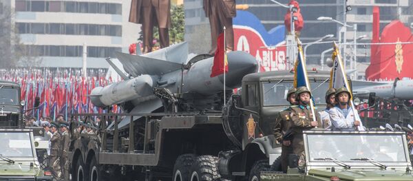 Военный парад в Пхеньяне. Архивное фото - Sputnik Кыргызстан