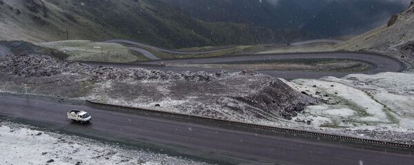 Перевал Тоо-Ашу на автодороге Бишкек-Ош - Sputnik Кыргызстан