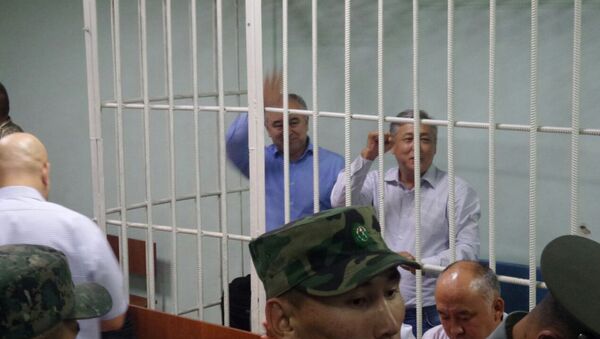 Обращение Текебаева к своим сторонникам после приговора — видео с суда - Sputnik Кыргызстан