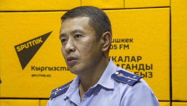 Старший инспектор налоговой службы по доходам Озорбек Молдобаев - Sputnik Кыргызстан