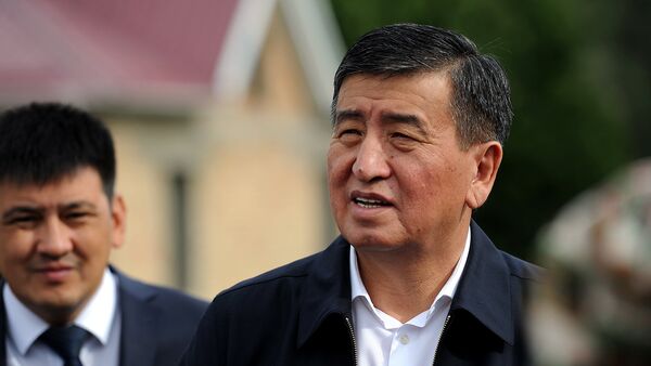 Премьер-министр КР Сооронбай Жээнбеков - Sputnik Кыргызстан