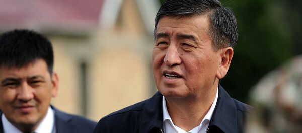 Премьер-министр КР Сооронбай Жээнбеков - Sputnik Кыргызстан