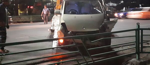 Смертельное ДТП в Бишкеке с участием мотоциклиста - Sputnik Кыргызстан