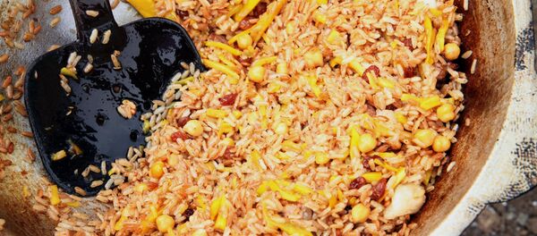 Международный фестиваль плова Дружба народов Азии в Оше - Sputnik Кыргызстан