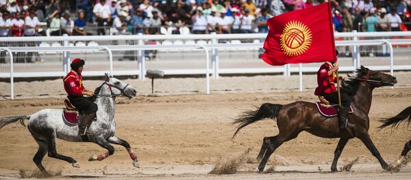 II Всемирные игры кочевников. День пятый. Финал по кок-бору. Архивное фото - Sputnik Кыргызстан