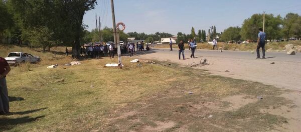 Смертельный наезд на четверых людей в Сокулукском районе Чуйской области - Sputnik Кыргызстан