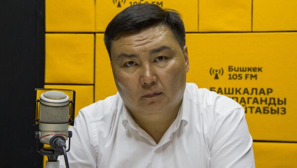 Директор Управления землепользования и строительства Талант Иманакун уулу - Sputnik Кыргызстан