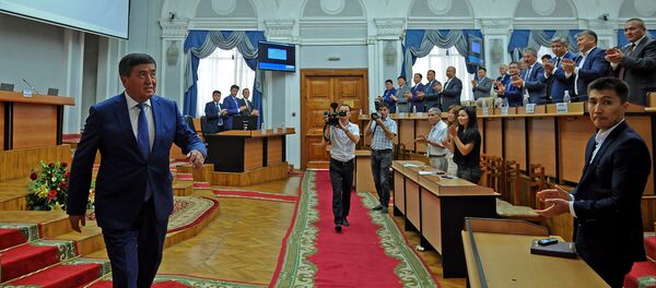 Премьер-министр Кыргызской Республики Сооронбай Жээнбеков - Sputnik Кыргызстан