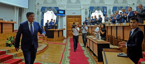 Премьер-министр Кыргызской Республики Сооронбай Жээнбеков - Sputnik Кыргызстан