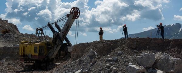 Горнорудный комбинат Макмалзолото - Sputnik Кыргызстан