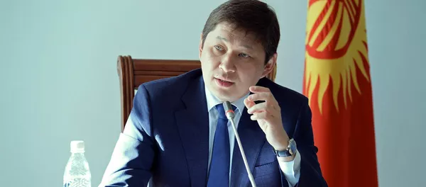 Руководитель аппарата президента Кыргызстана Сапар Исаков - Sputnik Кыргызстан