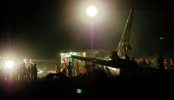 Авиакатастрофа Boeing 737 недалеко от аэропорта Манас 24 августа 2008 года - Sputnik Кыргызстан