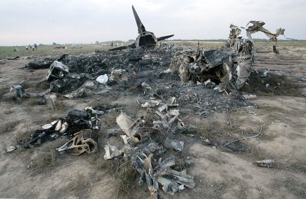 Авиакатастрофа Boeing 737 недалеко от аэропорта Манас 24 августа 2008 года - Sputnik Кыргызстан