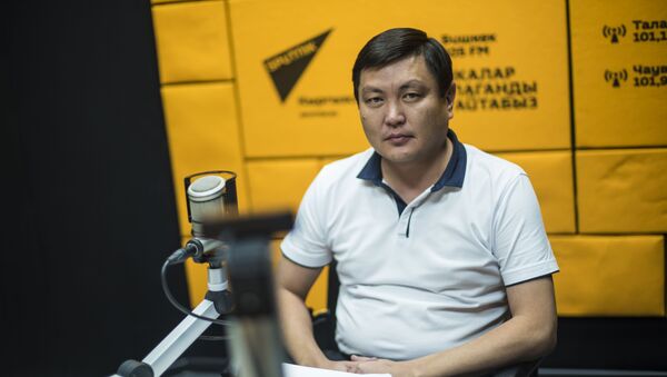Кыргызпатенттин инспекторлук бөлүмүнүн башчысы Аскар Нажимудинов - Sputnik Кыргызстан