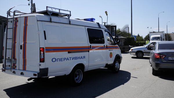 На Кубани автобус с рабочими упал в море - Sputnik Кыргызстан