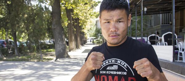 Боец смешанных единоборств Канат Келдибеков Боец смешанных единоборств Канат Келдибеков - Sputnik Кыргызстан