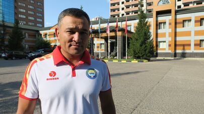 Руководитель сборной Кыргызстана по кок-бору Талас Бегалиев