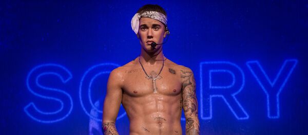 Восковая фигура канадского поп-певца Джастина Бибера - Sputnik Кыргызстан
