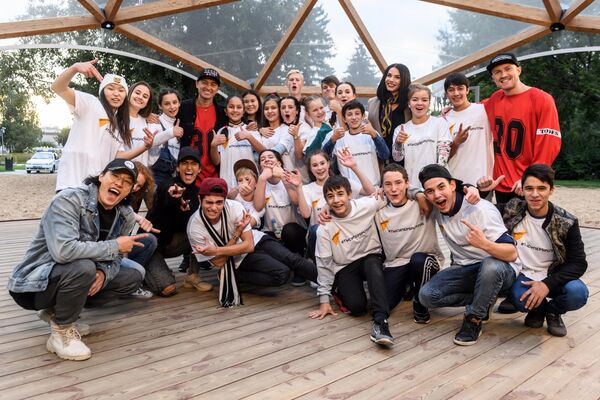 Мастер-класс танцевального коллектива Тодес для участников проекта Ты супер! Танцы - Sputnik Кыргызстан
