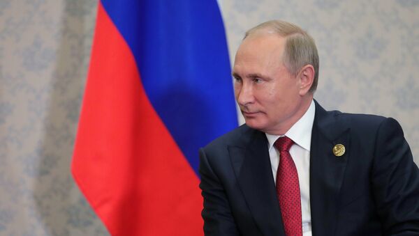 Президент РФ В. Путин на саммите лидеров БРИКС. День второй - Sputnik Кыргызстан
