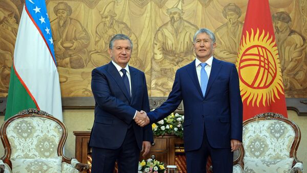 Визит президента Узбекистана Шавката Мирзиёева в Кыргызстан - Sputnik Кыргызстан