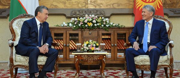 Визит президента Узбекистана Шавката Мирзиёева в Кыргызстан - Sputnik Кыргызстан