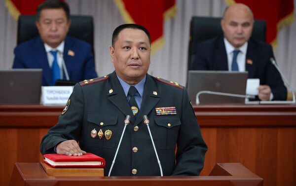 Министр внутренних дел Кыргызской Республики Улан Исраилов - Sputnik Кыргызстан