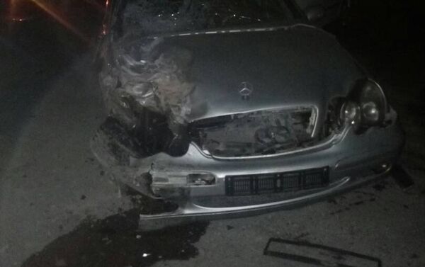 Столкнулись три авто марок Honda, Mercedes-Benz и Opel - Sputnik Кыргызстан