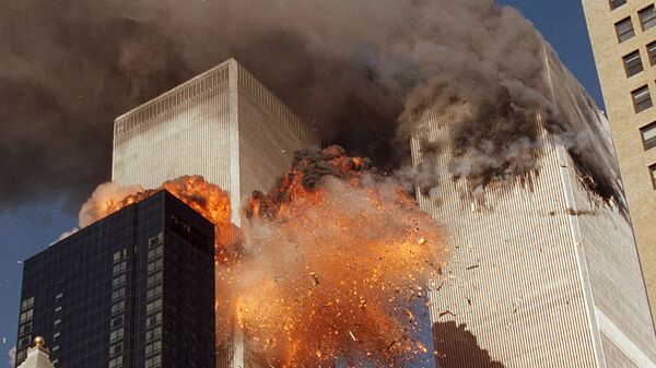 Террористические акты 11 сентября 2001 года в США. Архивное фото  - Sputnik Кыргызстан