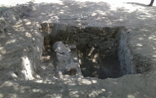 Уникальный подземный мавзолей XI века найден в Кочкорском районе Нарынской области - Sputnik Кыргызстан