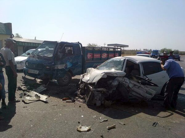 Смертельное ДТП в селе Кайрыгач - Sputnik Кыргызстан