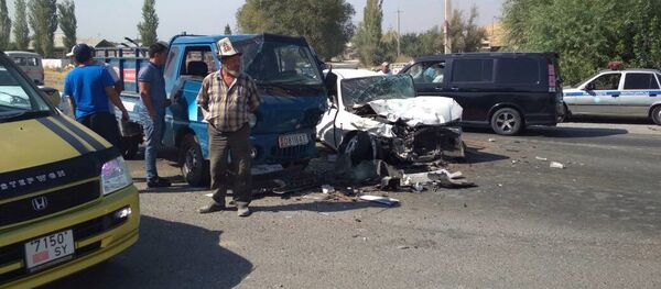 Смертельное ДТП в селе Кайрыгач - Sputnik Кыргызстан