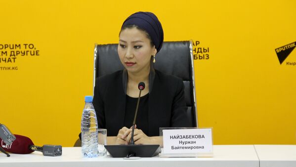 Пресс-секретарь информационного агентства и радио Sputnik Кыргызстан Нуржан Найзабекова - Sputnik Кыргызстан