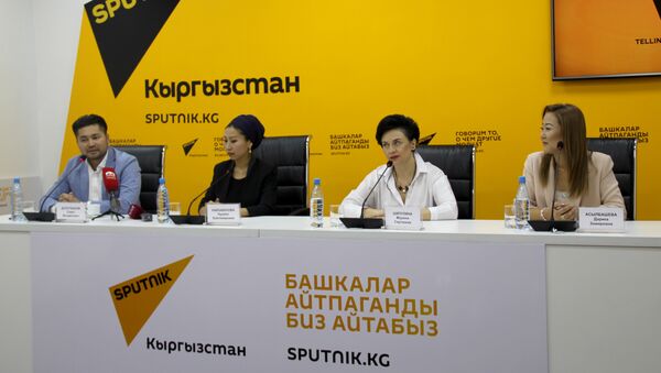 Пресс-конференция Масштабный вокальный ТВ-проект Асман — шанс для молодых исполнителей - Sputnik Кыргызстан
