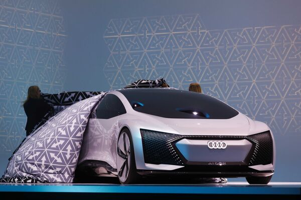 Audi Aicon concept car машинасынын үлгүсү - Sputnik Кыргызстан
