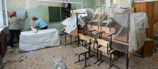 Подготовка школ к новому учебному году в Казани - Sputnik Кыргызстан