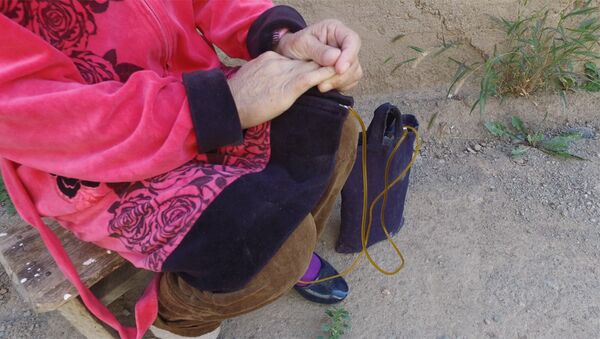 Она носит жизнь в сумке — борьба бишкекчанки со смертельной болезнью - Sputnik Кыргызстан