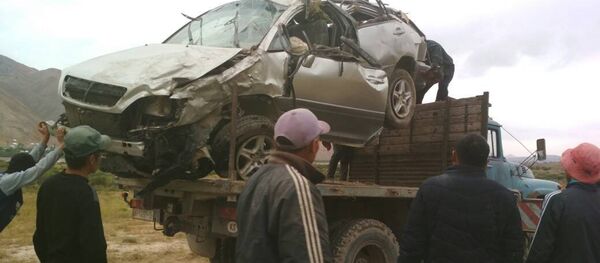 ДТП с 17-летним парнем за рулем в Чон-Алайском р-не - Sputnik Кыргызстан