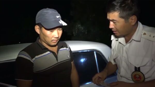 Прав нет. Вы что, пили? — видео рейда патрульных в Чуйской области - Sputnik Кыргызстан
