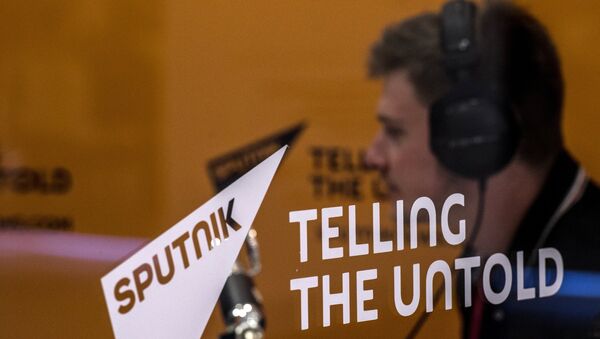 Стенд Информационного агентства и радио Sputnik. Архивное фото - Sputnik Кыргызстан