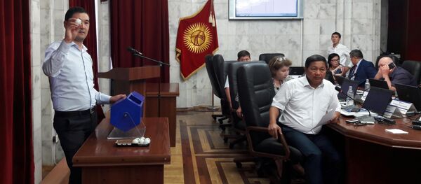 Определения порядковых номеров кандидатов в президенты - Sputnik Кыргызстан