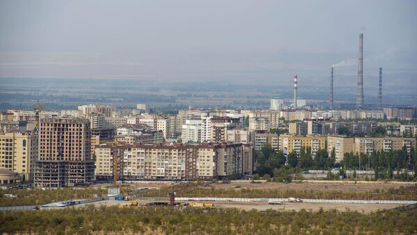 Вид на город Бишкек. Архивное фото - Sputnik Кыргызстан