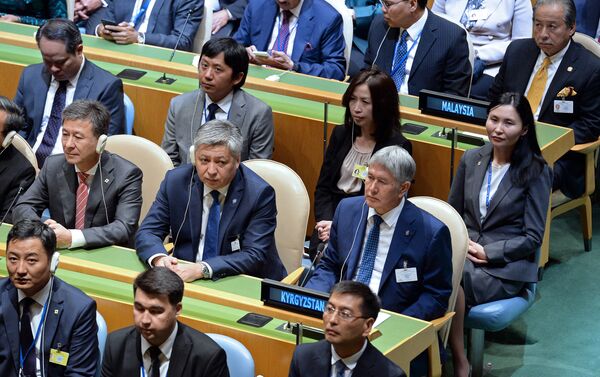 Тема нынешних дебатов — С акцентом на человеке: в стремлении обеспечить мир и достойную жизнь для всех на жизнеспособной планете - Sputnik Кыргызстан